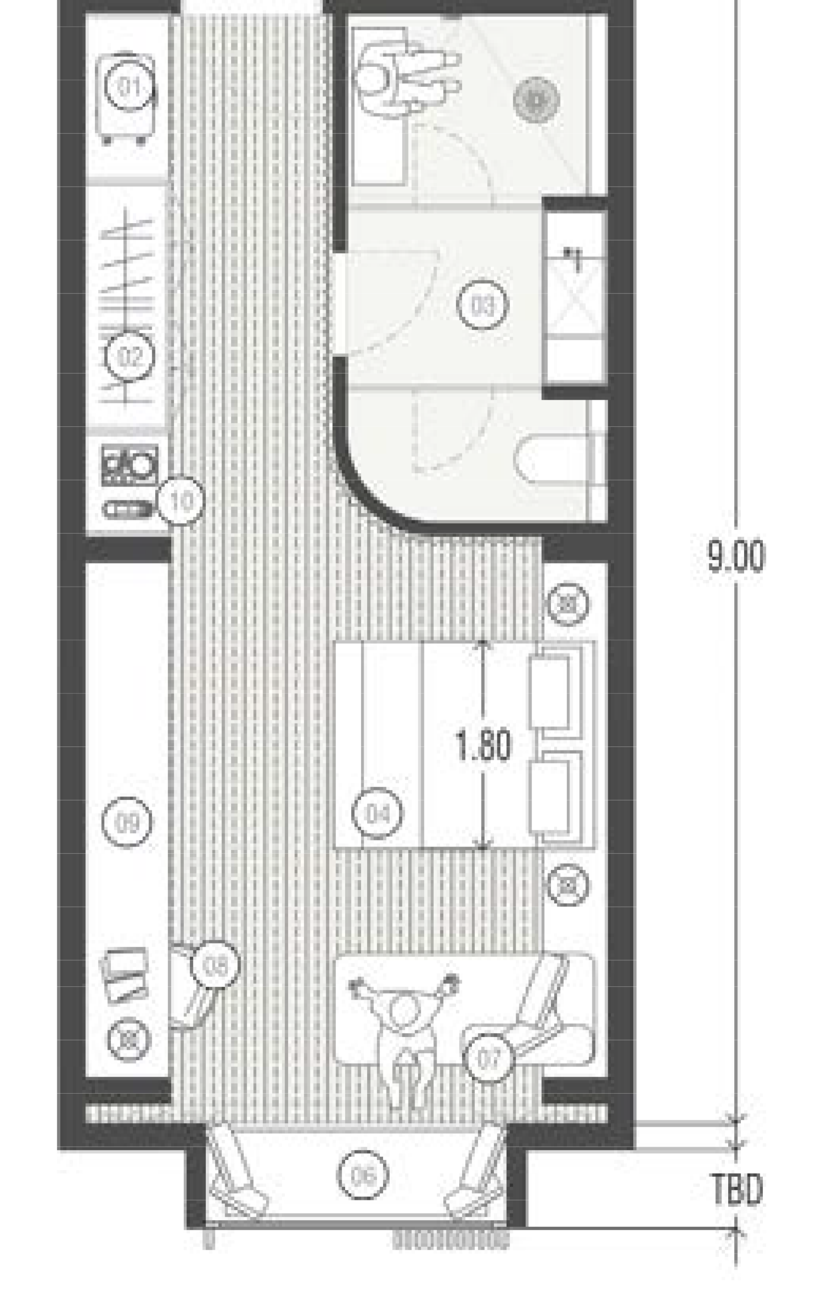 Studio Apartment