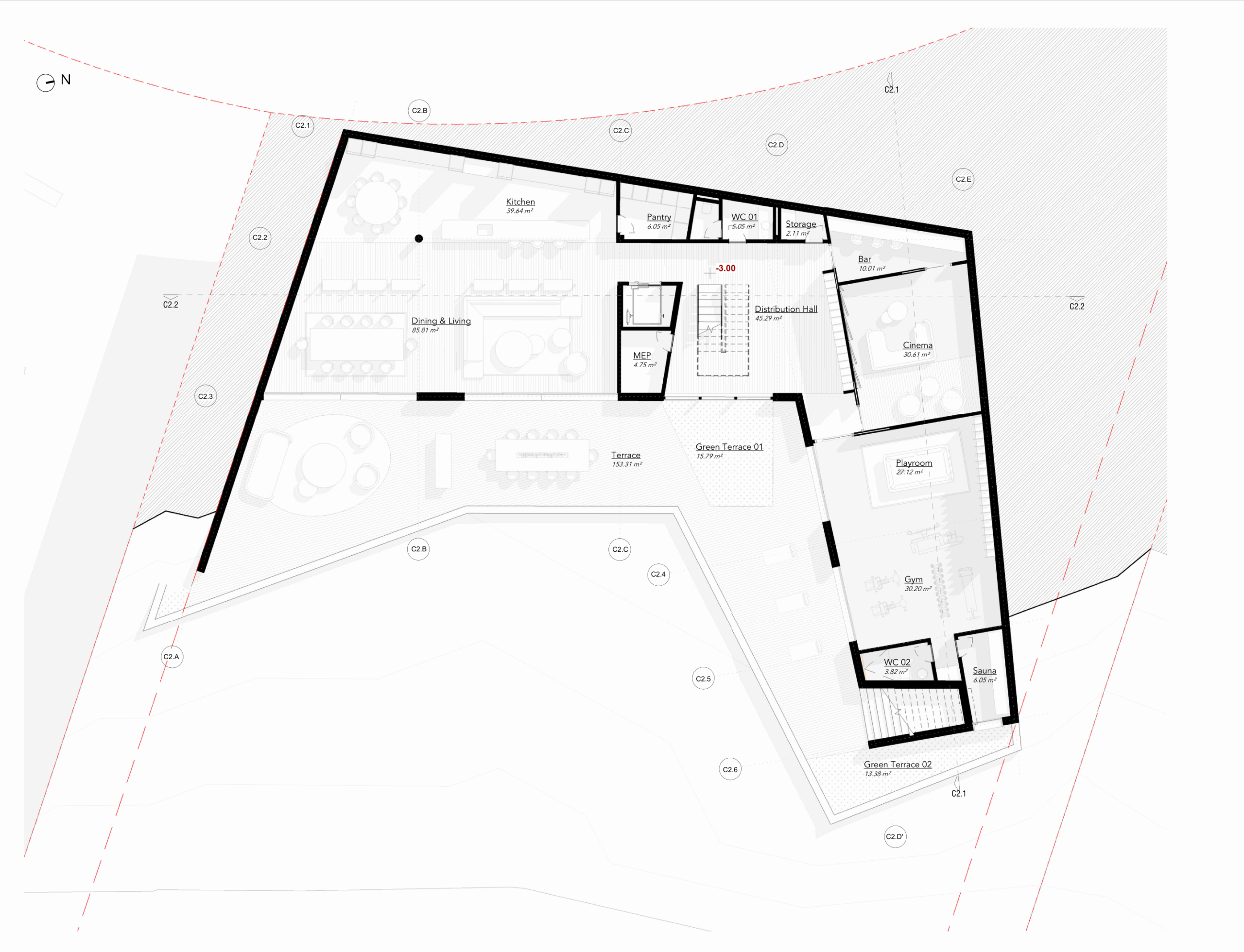 Large Villa Floor Plan